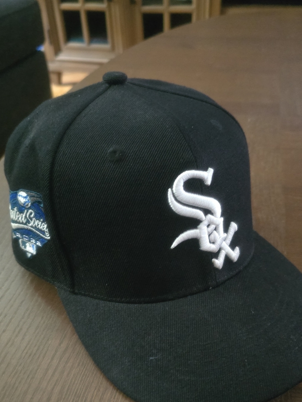 New Era Chicago White Sox Black and White Fitted Hat